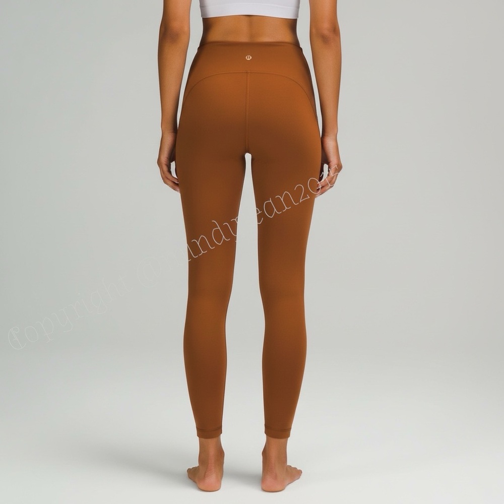 NWT Lululemon Instill High-Rise Tight 25"
Copper Brown size 0